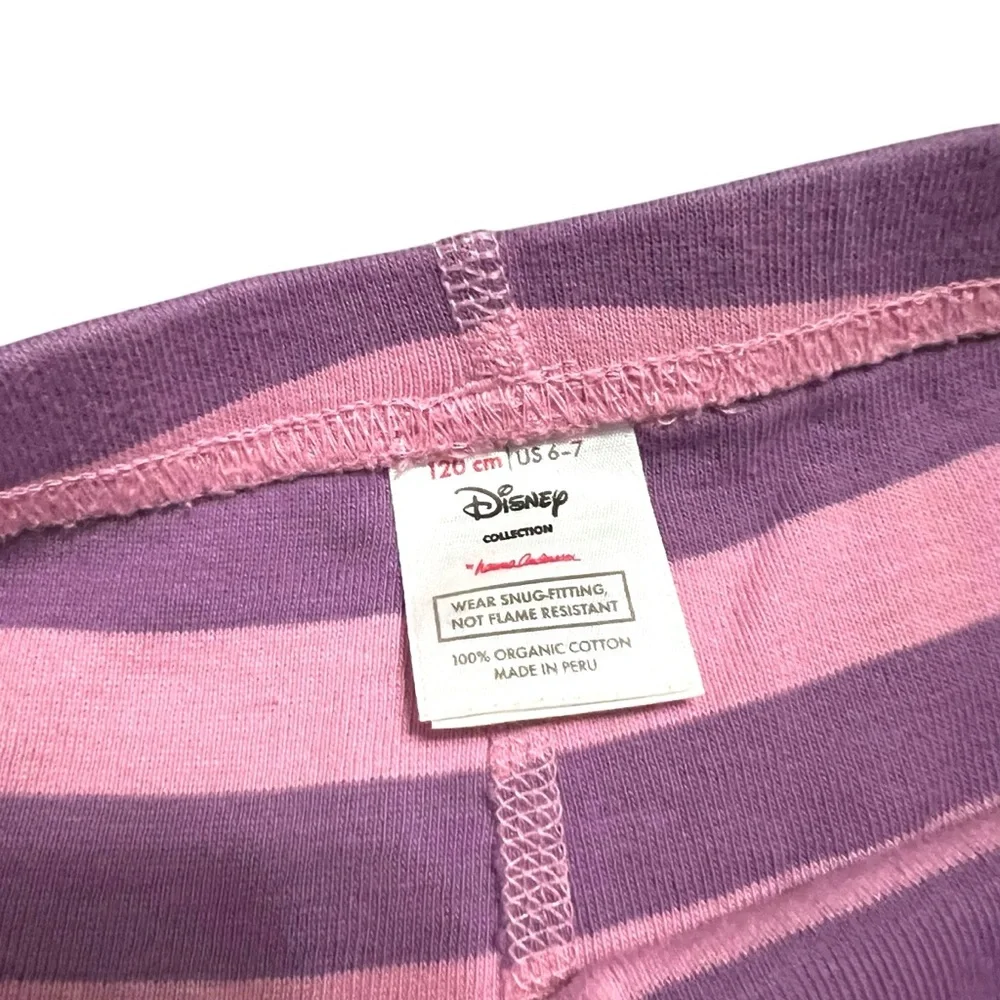 Hanna Andersson + Disney Sz 120 (6-7Y) Tangled Rapunzel Pajamas Set